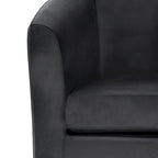 Poltrona estofada de 30 polegadas de largura para sala de estar/quarto