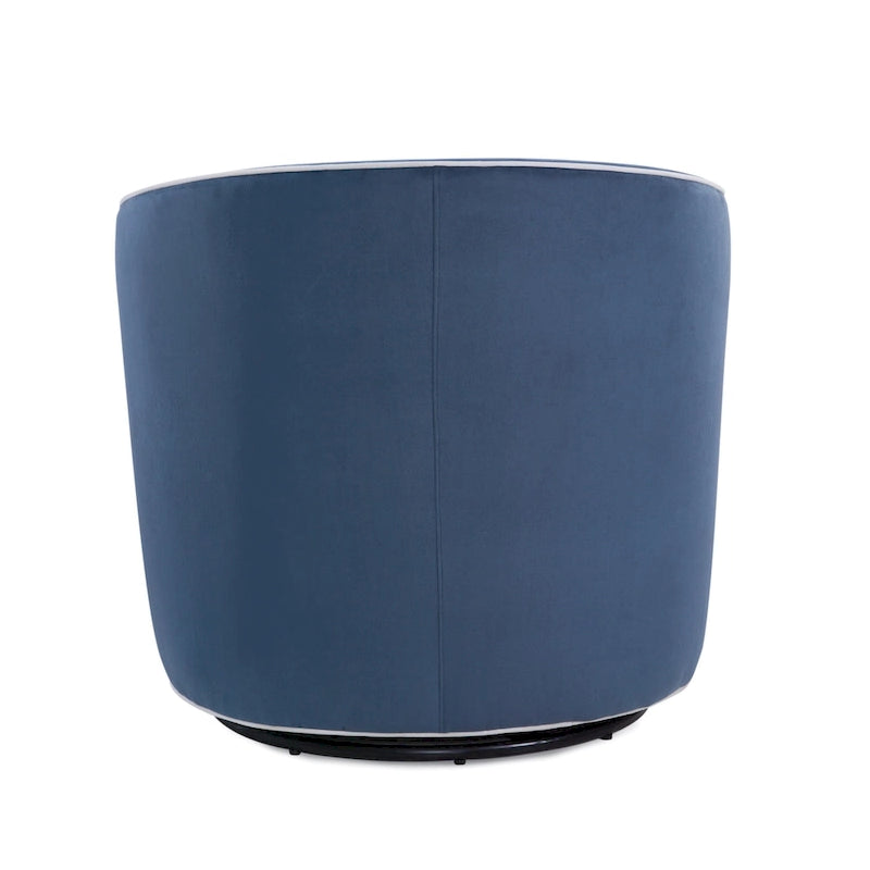 Kenton Barrel Style Swivel Chair by Greyson Living