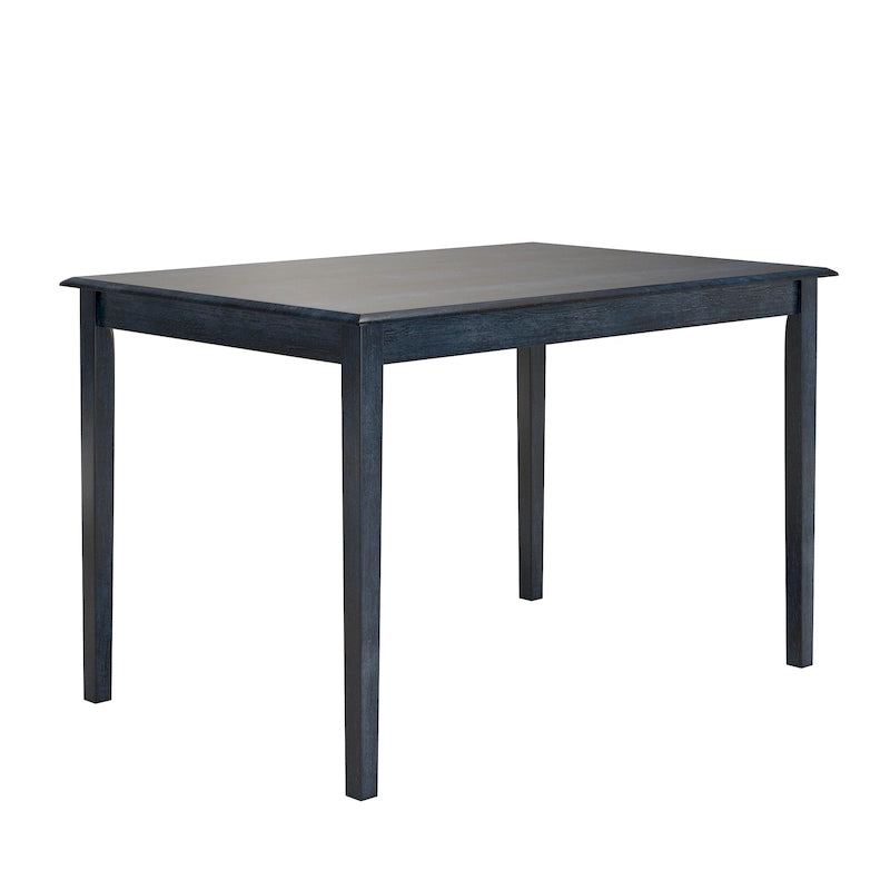Mesa de Jantar Retangular de Madeira de 48 Polegadas