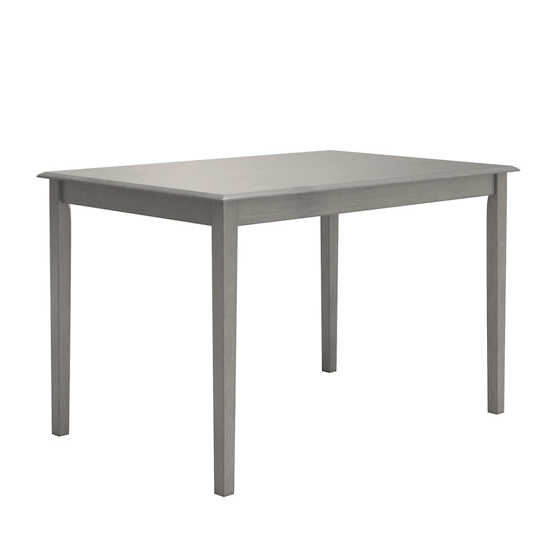 Mesa de Jantar Retangular de Madeira de 48 Polegadas