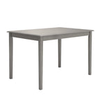 Mesa de Jantar Retangular de Madeira de 48 Polegadas