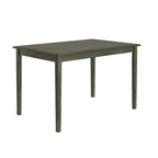 Mesa de Jantar Retangular de Madeira de 48 Polegadas