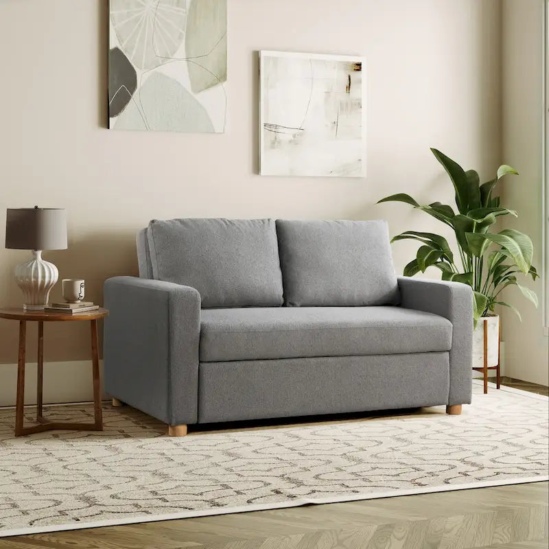 Serta Trenton Convertible Loveseat