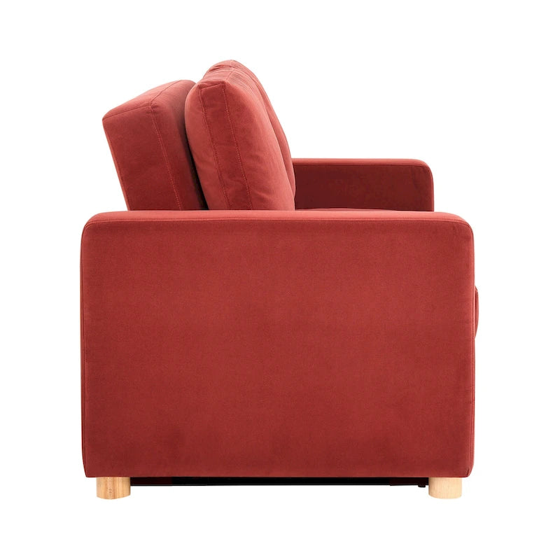 Serta Trenton Convertible Loveseat