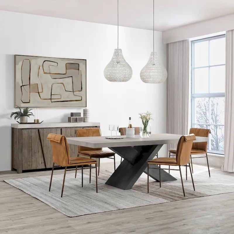 Classic Home Durant 84 Dining Table - 84Wx43Dx30H