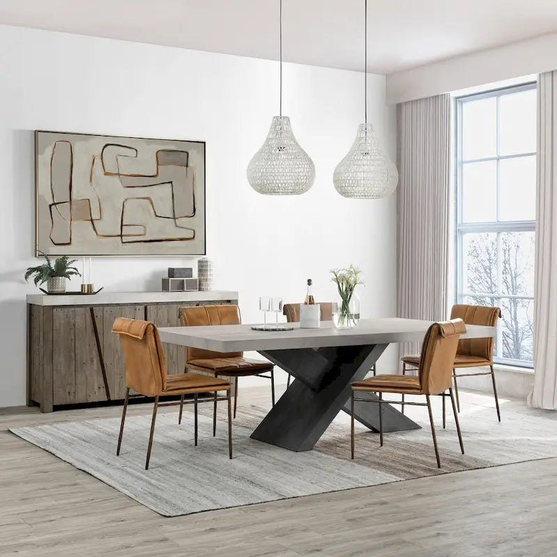 Classic Home Durant 84 Dining Table - 84Wx43Dx30H