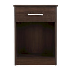 1-Drawer Bedside Wood Nightstand with Storage Space