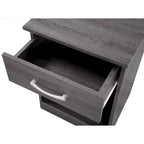 1-Drawer Bedside Wood Nightstand with Storage Space