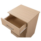 1-Drawer Bedside Wood Nightstand with Storage Space