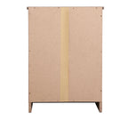 1-Drawer Bedside Wood Nightstand with Storage Space