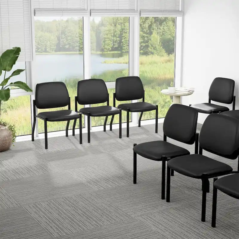 Boss Office Products Big and Tall Antimicrobial Guest Chair