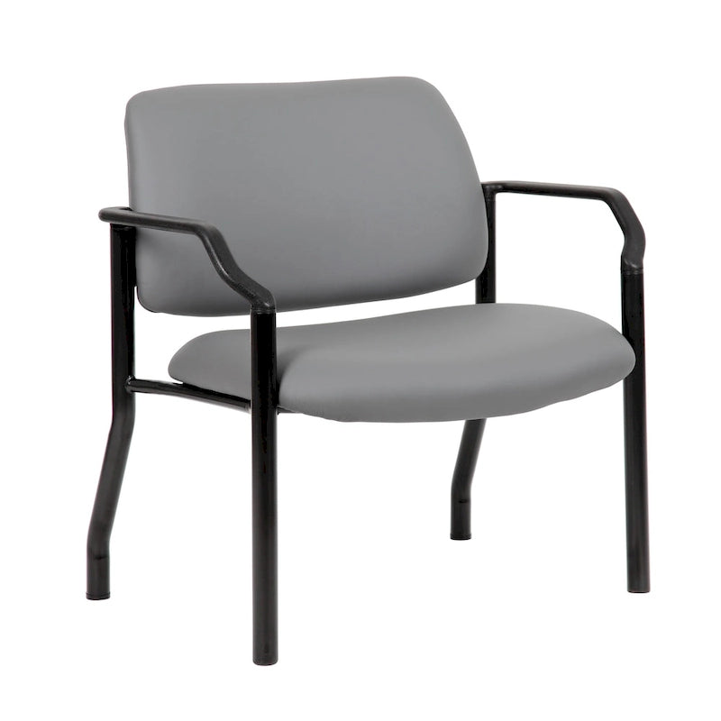 Boss Office Products Big and Tall Antimicrobial Guest Chair
