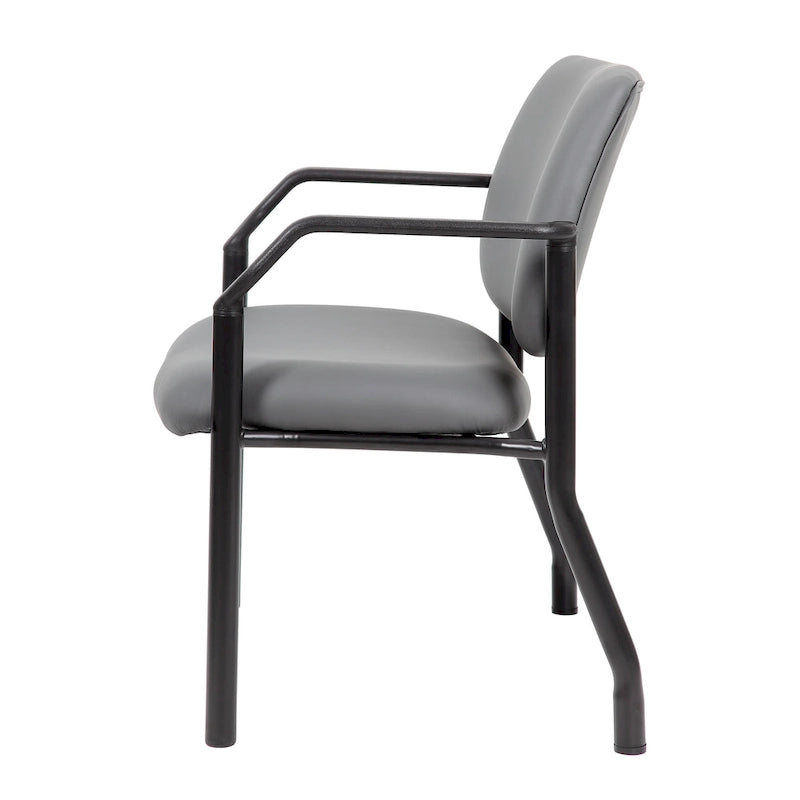 Boss Office Products Big and Tall Antimicrobial Guest Chair