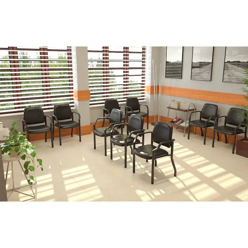 Boss Office Products Big and Tall Antimicrobial Guest Chair