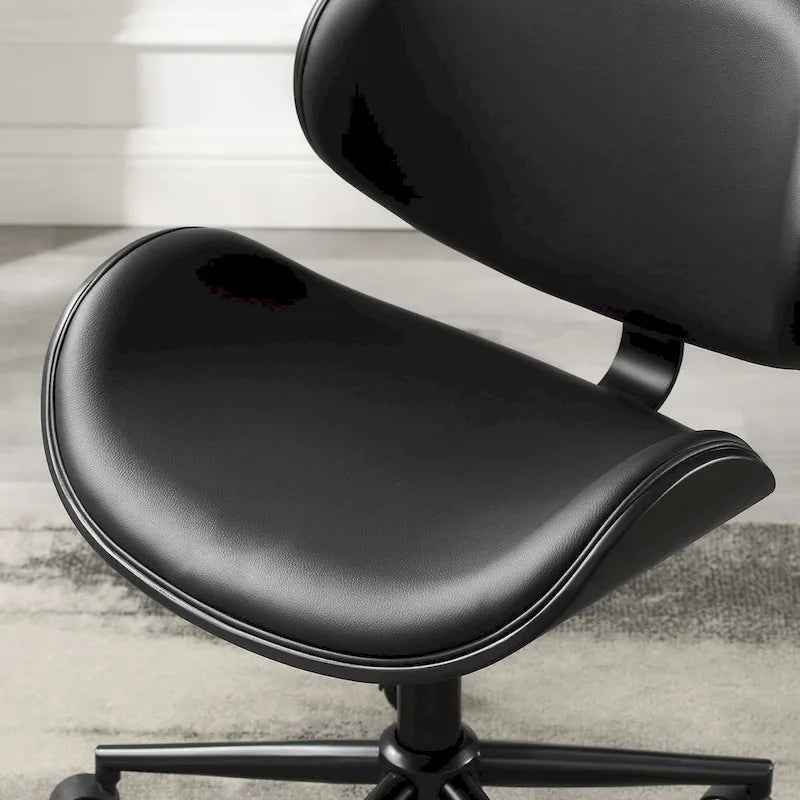 Corvus Madonna Mid-century Modern Adjustable Curved Office Chair