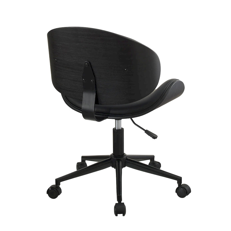 Corvus Madonna Mid-century Modern Adjustable Curved Office Chair