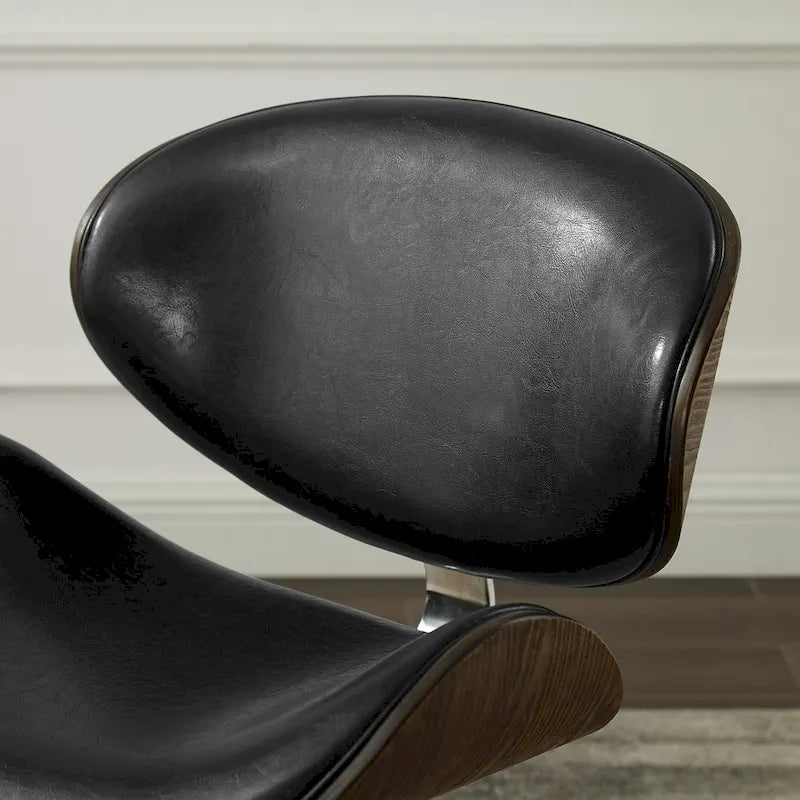 Corvus Madonna Mid-century Modern Adjustable Curved Office Chair