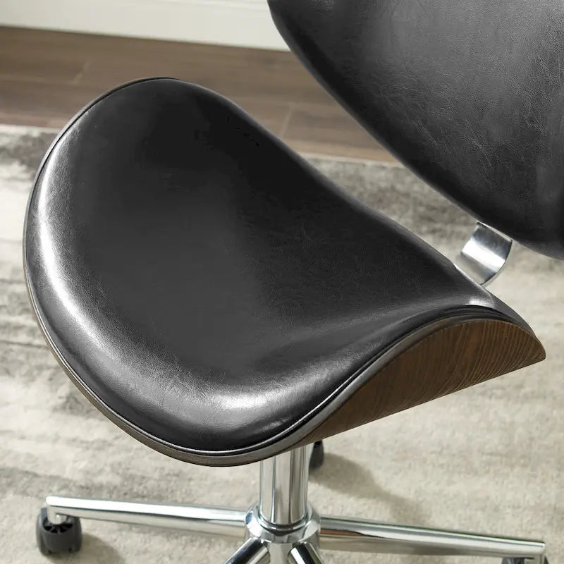 Corvus Madonna Mid-century Modern Adjustable Curved Office Chair