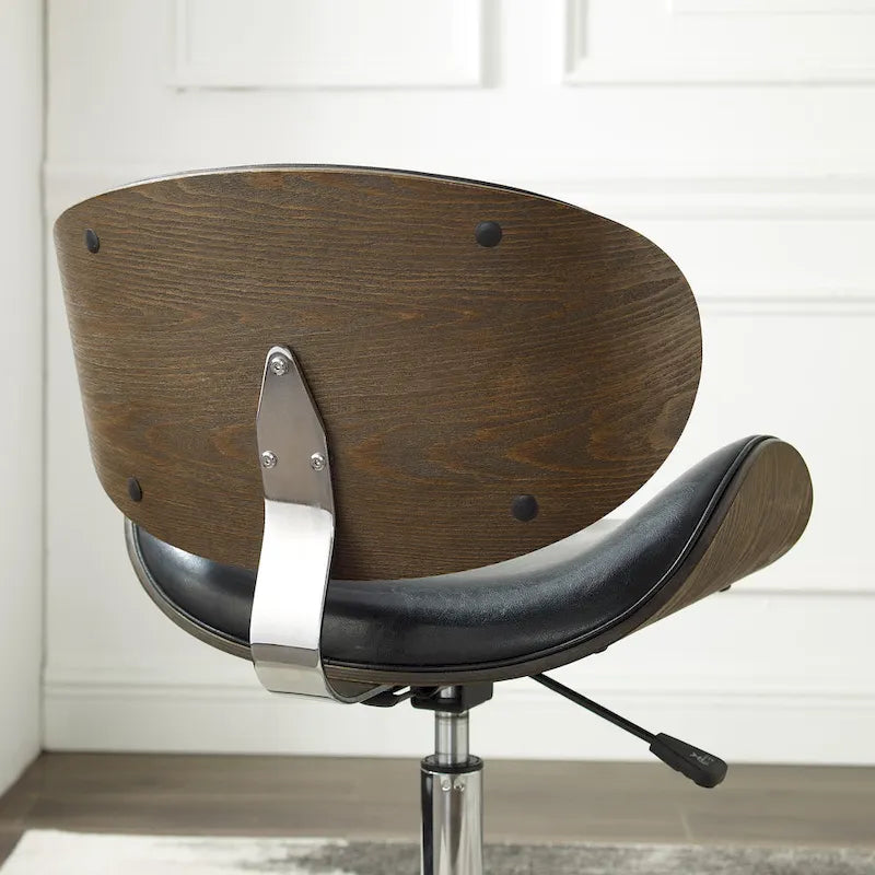 Corvus Madonna Mid-century Modern Adjustable Curved Office Chair