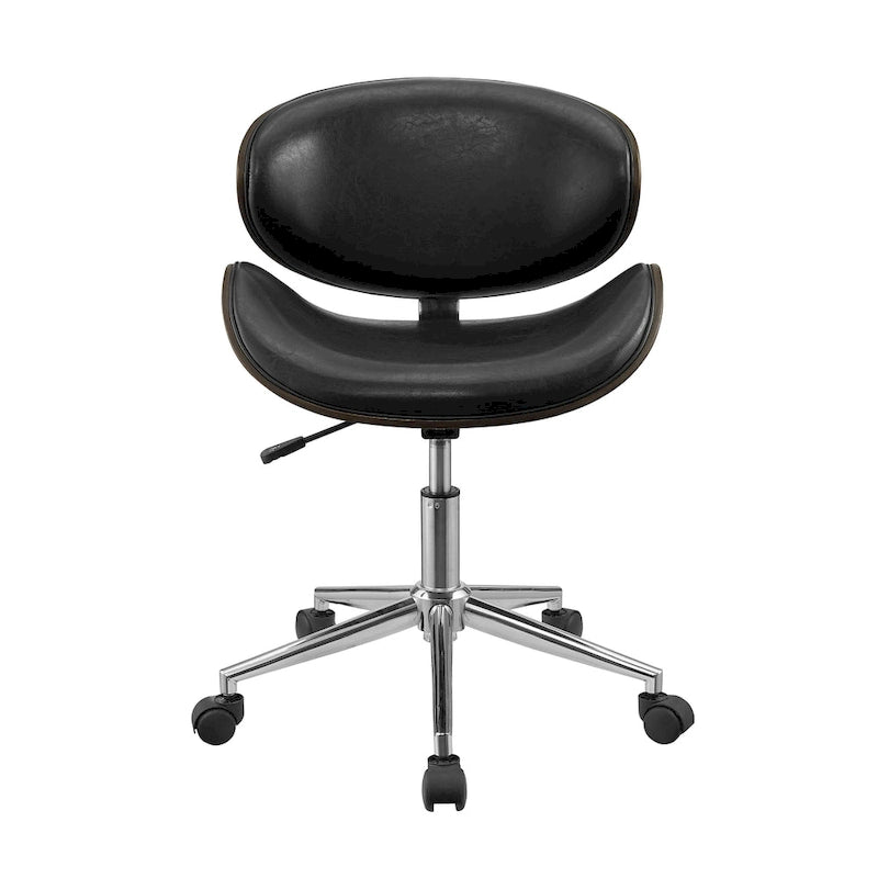 Corvus Madonna Mid-century Modern Adjustable Curved Office Chair