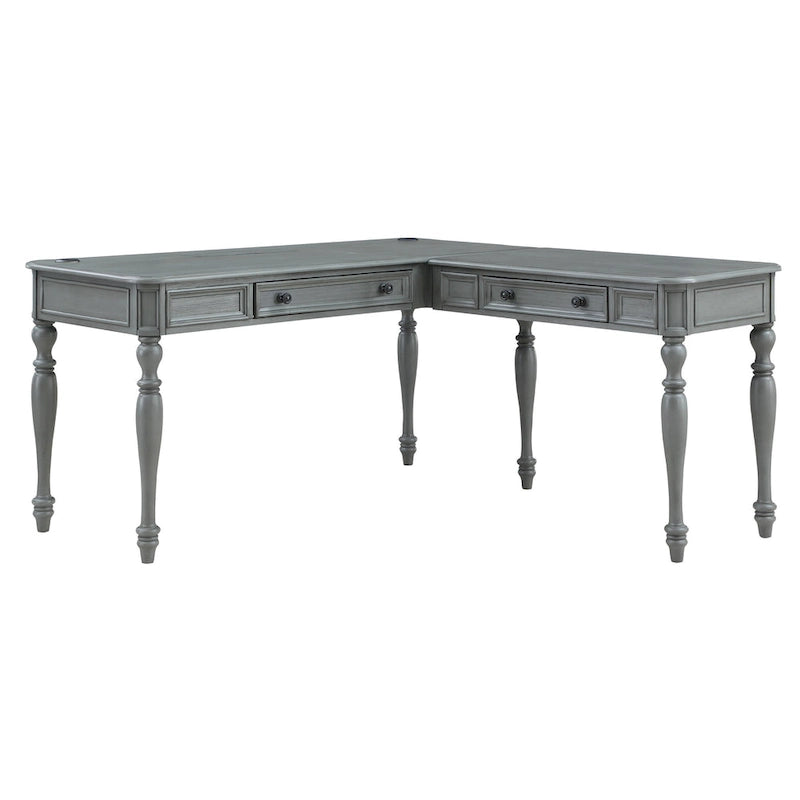 Country Meadows L-Shaped Desk