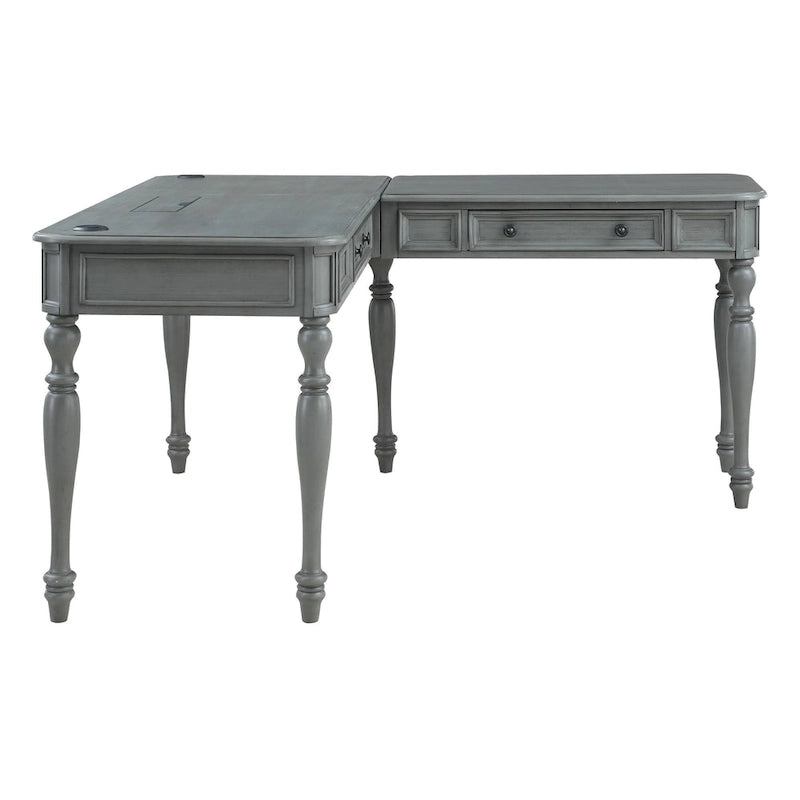 Country Meadows L-Shaped Desk