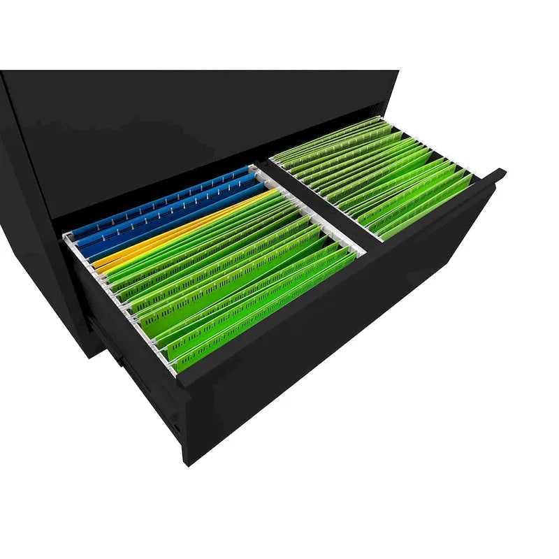 Lateral File Cabinet 4 Drawer,Filing Cabinet with Lock, Lockable File Cabinet, Locking Metal File Cabinet