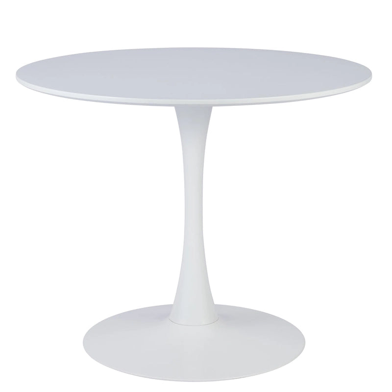 Mid-Century Modern Round Tulip Dining Table