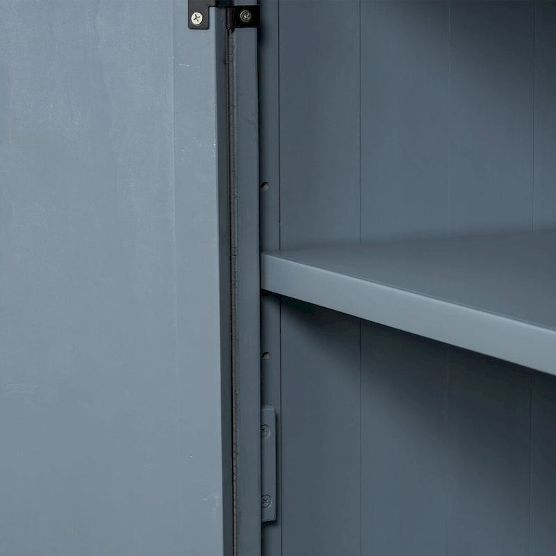 Storage Cabinet Sideboard with 3-door and Adjustable Shelves