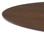 Mesa de Jantar Redonda de 46 polegadas - 46 pol. L x 46 pol. P x 30 pol. A
