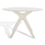 Mesa de Jantar Redonda de 46 polegadas - 46 pol. L x 46 pol. P x 30 pol. A
