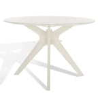 Mesa de Jantar Redonda de 46 polegadas - 46 pol. L x 46 pol. P x 30 pol. A