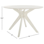 Mesa de Jantar Redonda de 46 polegadas - 46 pol. L x 46 pol. P x 30 pol. A