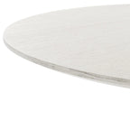 Mesa de Jantar Redonda de 46 polegadas - 46 pol. L x 46 pol. P x 30 pol. A