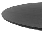 Mesa de Jantar Redonda de 46 polegadas - 46 pol. L x 46 pol. P x 30 pol. A
